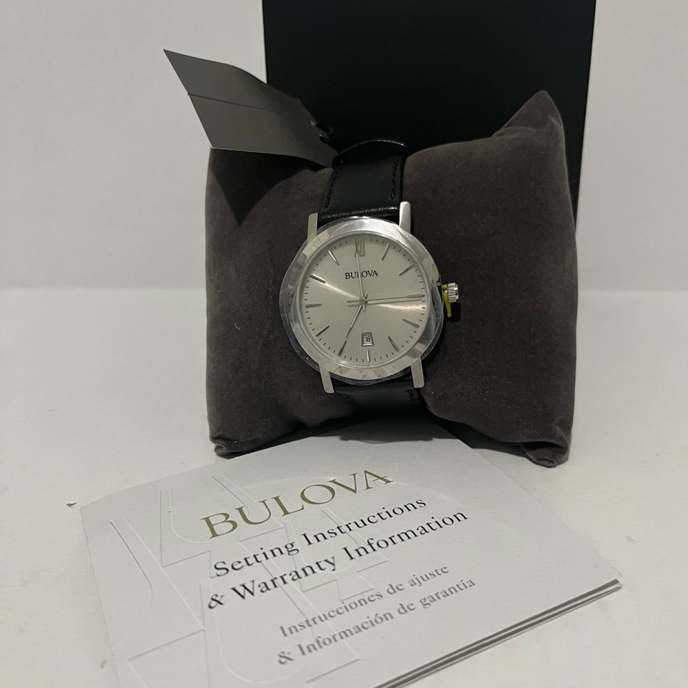 Bulova Silver Analog Watch - Picture 8 of 8